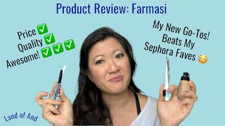 MAKEUP PRODUCT REVIEWS FARMASI [upl. by Orvas]