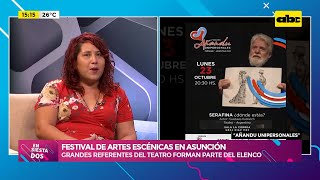 “Añandu Unipersonales” Festival de Artes Escénicas en Asunción [upl. by Dragelin160]