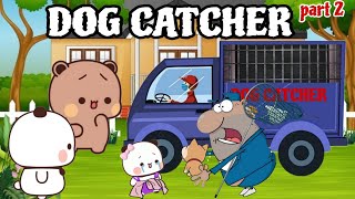 Kiwi wants a dog 🐕 Dog catcher part 2  bubu dudu peach Goma Panda Bear Cats Kittensisland [upl. by Ahsiekal]