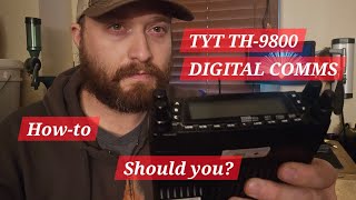 TYT TH9800 Digital Comms [upl. by Aisel]