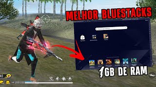 DESCOBRI O MELHOR EMULADOR BLUESTACKS LEVE PARA QUALQUER PC FRACO MELHORES CONFIGURAÇÕES 🔥🚀 FREEFIRE [upl. by Misaq463]