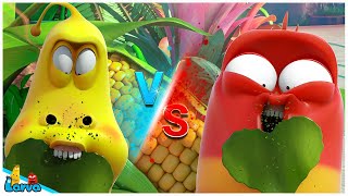 Larva Cartoon Episode Yellow Gluttony  The Best Funny Cartoon Box  Cartoon For Everyone [upl. by Oznecniv]