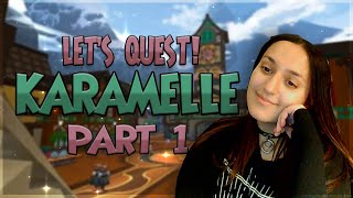 Wizard101  LETS QUEST IN KARAMELLE PART 1 [upl. by Boykins]