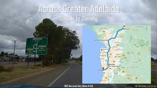 A drive into Adelaide from Gawler to Glenelg South Australia [upl. by Ynaiffit791]