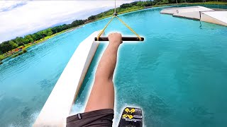 WAKEBOARDING AT WEST ROCK WAKE PARK [upl. by Halie]