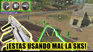 😱⚠️¡SKS CON DISPARO AUTOMÁTICO COD MOBILE LATINOAMERICA [upl. by Eyar135]