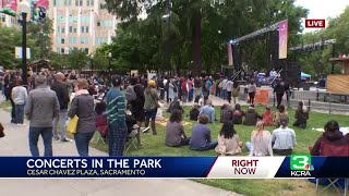 Sacramentos Concerts in the Park 2023 series kicks off [upl. by Huei]