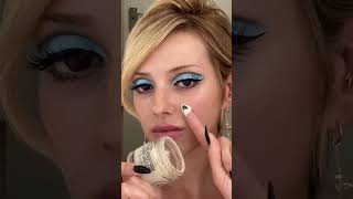 60s Blue Eyes makeup tutorial 60s 60smakeup makeup makeuptutorial beauty shorts skincare [upl. by Lock395]