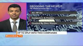 Market Pulse HP To Split Into Two Companies [upl. by Nelleus]