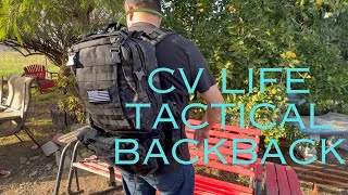 CVLIFE Tactical Backpack Military Army Rucksack 60L Large Assault Pack Detachable Molle Bag [upl. by Elorak643]