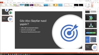 Ms PowerPoint Eğitimi  PowerPoint Tasarım Fikirlerini Keşfedin [upl. by Imhskal627]