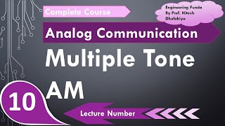 Multiple Tone Amplitude Modulation Definition Basics Derivation amp Frequency Response Explained [upl. by Aniad]