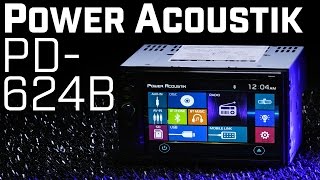 Power Acoustik PD624HB Double DIN Bluetooth Stereo with HDMI [upl. by Glover]