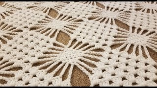 Part 1  The Granny Spider Stitch Crochet Tutorial [upl. by Nilde492]