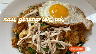 Nasi goreng tek tek [upl. by Lemal]