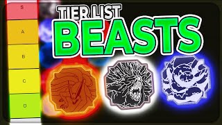 TAILED BEAST TIER LIST  RANKING EVERY TAILED BEAST  JIN  Shinobi Life 2 [upl. by Nnaes]