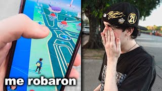 Juego Pokemon GO y me ROBAN [upl. by Cal]