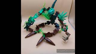 BIOFORMER OF FOREST STOP MOTION lego bionicle bioformers transformers legotransformer shorts [upl. by Hanley252]