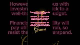 GEMINI Horoscope for October 2024  YT Shorts [upl. by Elianora]