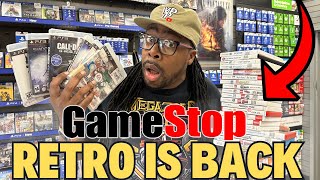 RUN NOW Retro Games are Back at GAMESTOP [upl. by Bayer458]