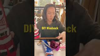 DIY Windsock Check out the full tutorial on our channel [upl. by Nayrbo]