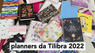 Mostrei todos os PLANNERS da TILIBRA 2022 [upl. by Eednim]