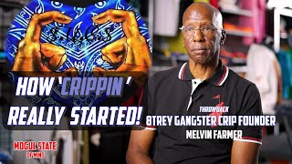 Inside Look How Crippin Began with 8 Trey Gangster Crip Melvin Farmer [upl. by Cahan]