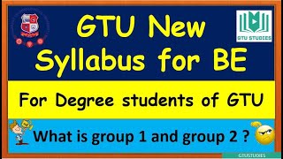 GTU 202425 New Syllabus for BE 1st year Degree Engineering [upl. by Einavoj]