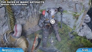 God of War  All Artifacts Locations Guide Curator Trophy Walkthrough [upl. by Auburn]