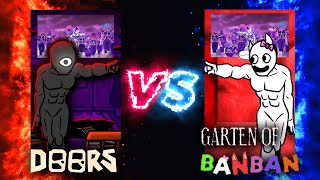 TOCA TOCA TOCA Dance battle  DOORS VS BANBAN  Who Wins [upl. by Thormora]