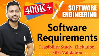 Software Requirements  Requirement Engineering  Feasibility Study Elicitation SRS Validation [upl. by Justin115]