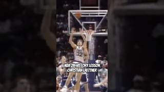 NBA 2K24 History Lesson  Christian Laettner shorts [upl. by Cairistiona]