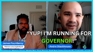 Andre Stackhouse Runs for Washington GOVERNOR [upl. by Nassah]