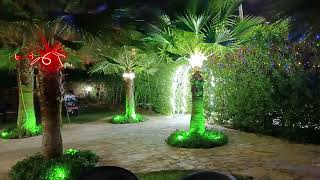 Golden ship hotel Riyadh Saturday night garden view [upl. by Altaf]