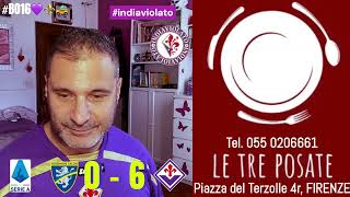 LECCE  FIORENTINA 06 DEMOLITIIIIII ORA POTETE MANGIARVI LE ORECCHIETTE IN PACE🤣🤣🤣🤣🤣🤣🤣🤣🤣🤣 [upl. by Dyob]