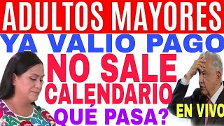 📆CAMBIAN📆PAGO🔥 ADULTOS MAYORES HOY ☝️EN VIVO 65 Y MAS 🎉6000 12000 y 18000 [upl. by Brie]