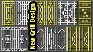 Latest Window Grill Design New Window Grill Design Iron Grill Design [upl. by Mart]