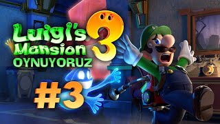 İlk Bodruma Daha Sonra Üst Katlara  Luigis Mansion 3 Oynuyoruz 3 [upl. by Mitchiner157]