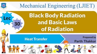 L 30 Black Body Radiation and Basic Laws of Radiation  Heat Transfer  Mechanical [upl. by Paulson]