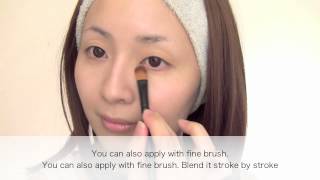 Sasacom Concealer makeup howto [upl. by Darnell475]