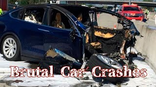 Brutal and Fatal Car Crashes [upl. by Gilbye77]