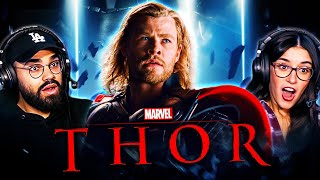 Our First Time Watching Thor 2011 — Blind Movie Reaction Marvels God of Thunder Unleashed [upl. by Holtorf]