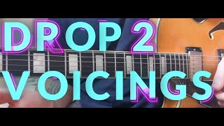 How to Jazz  Drop 2 Voicings [upl. by Aretahs]