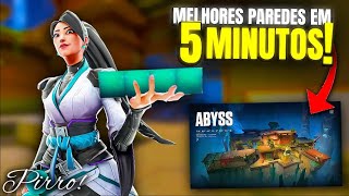 💥COMO FAZER as PAREDES de SAGE mais ROUBADAS no MAPA ABYSS em 5 MINUTOS [upl. by Haniraz]