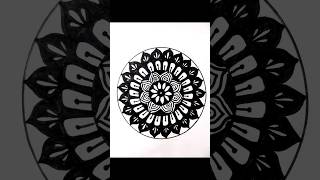 Mandala Art  DIY Mini Mandala Art Tutorial shorts mandalaart youtubeshorts artwork viralshorts [upl. by Anny]