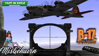 B17 Flying Fortress  The Mighty 8th  Misbehavin Crew  Mission 22 [upl. by Barrus]