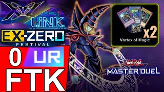 0 UR FTK in ExZero amp Xyz Link Festival w 2 Dark Magician Structure Decks  YuGiOh Master Duel [upl. by Sandon470]