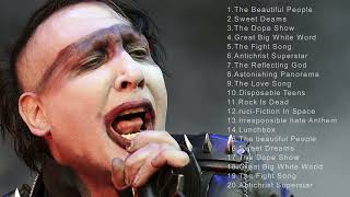 Best Marilyn Manson Songs  Marilyn Manson Greatest Hist  Marilyn Manson Top Hits [upl. by Jenei]