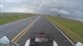 De Sahara 350 pela Serra da Canastra 01 paisagem e chuva [upl. by Nnaed118]