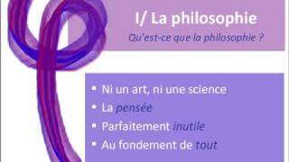 Cours de Philo  La Philosophie p1 [upl. by Aisenet62]